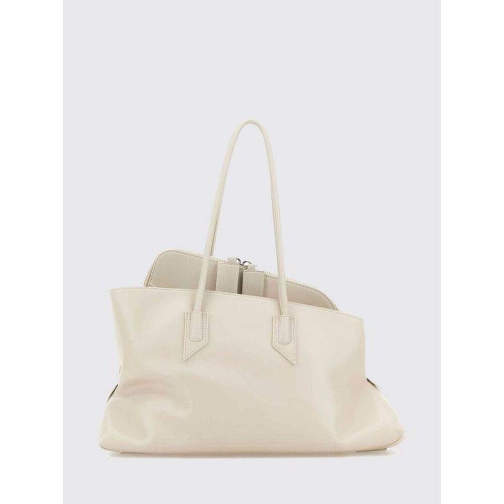 The Attico La Passeggiata Shoulder Bag In Smooth Calfskin Leather